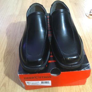 Black Deer Stags Slip-On Shoes